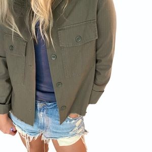 UNIVERSAL THREAD: Army Green Chore Jacket